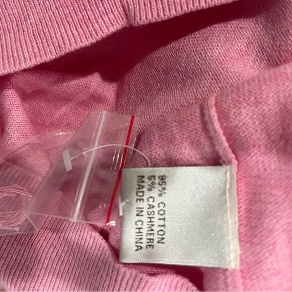 Peter Millar Men’s XL V-Neck Sweater Pastel Pink Pullover, Preppy Golf Luxury - Picture 4 of 4